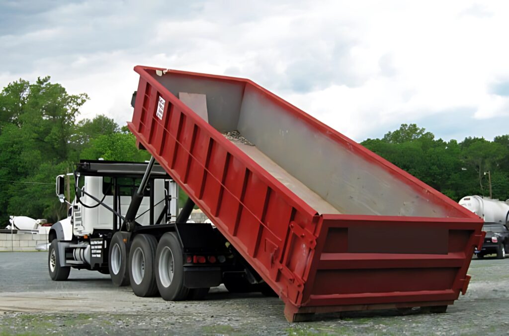 Open top roll off Speedy Dumpsters