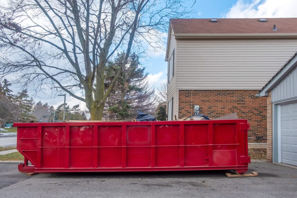Construction site cleanup with Speedy Dumpsters